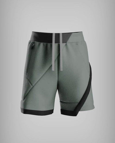 Kỳ Lân - Asian Activewear Echo Shorts - Serpentine