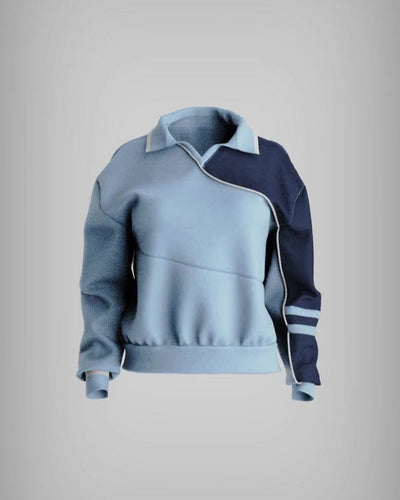 Kỳ Lân - Asian Activewear Sentinel Sweater - Iris