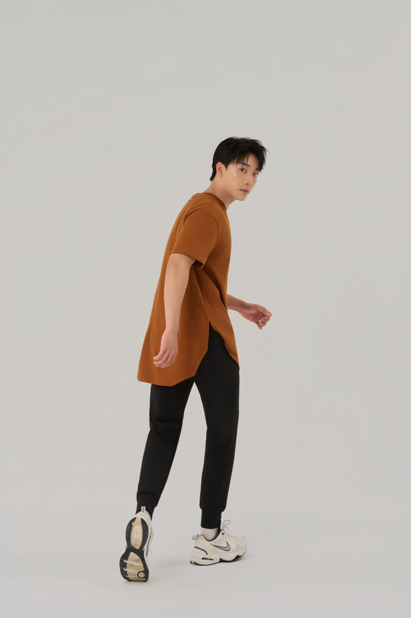 Kỳ Lân - Asian Activewear Oversized Tee Apex Tee - Amber