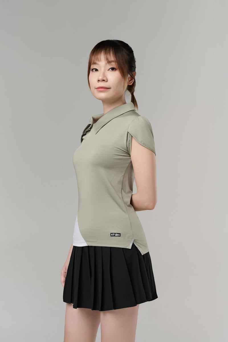 Kỳ Lân - Asian Activewear Dynasty Polo - Iris