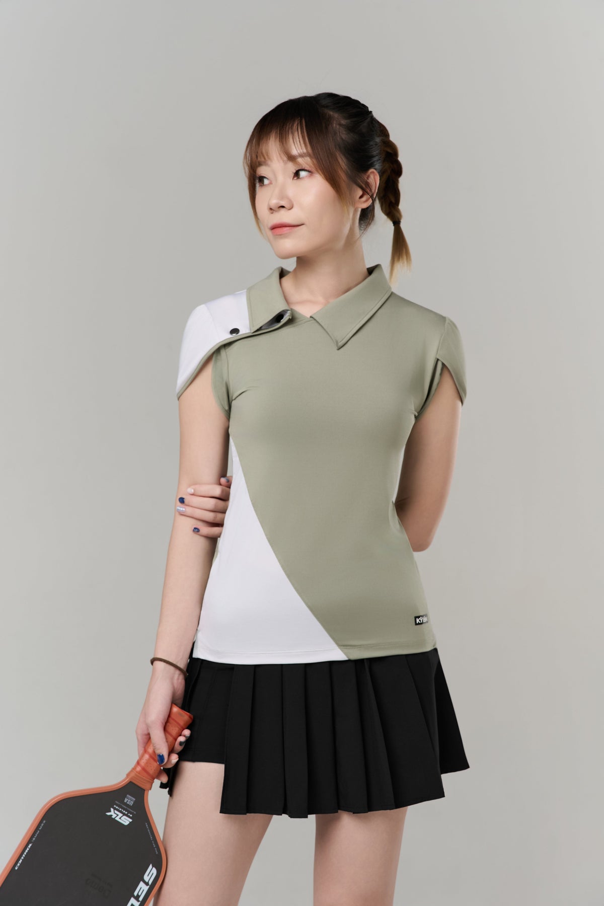 Kỳ Lân - Asian Activewear Dynasty Polo - Iris