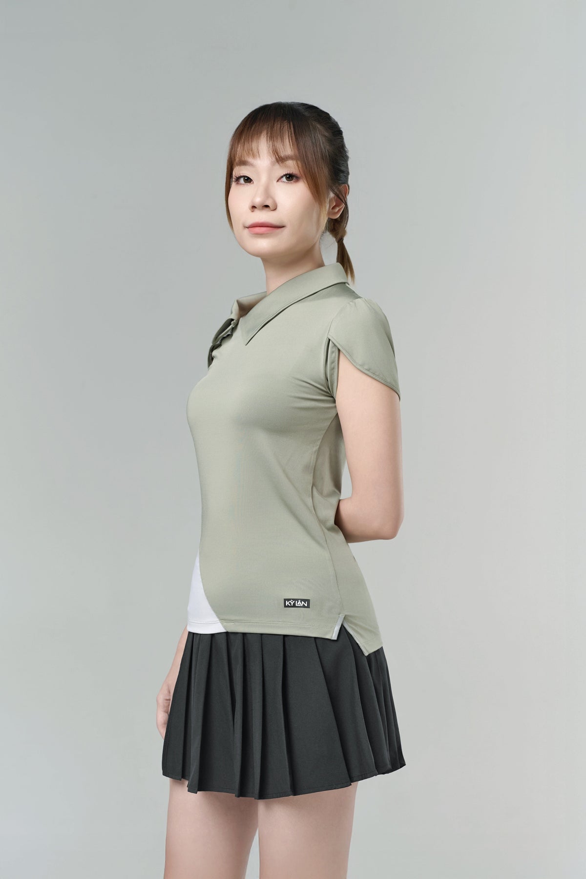 Kỳ Lân - Asian Activewear Dynasty Polo - Iris