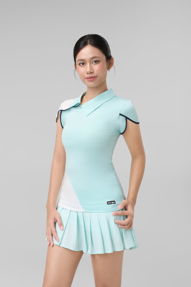 Kỳ Lân - Asian Activewear Dynasty Polo - Mint