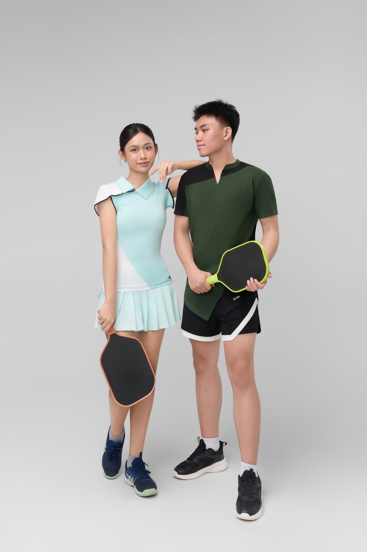 Kỳ Lân - Asian Activewear Dynasty Polo - Mint