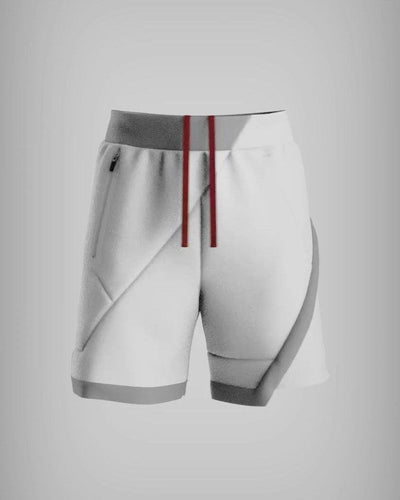 Kỳ Lân - Asian Activewear Echo Shorts - Chalk
