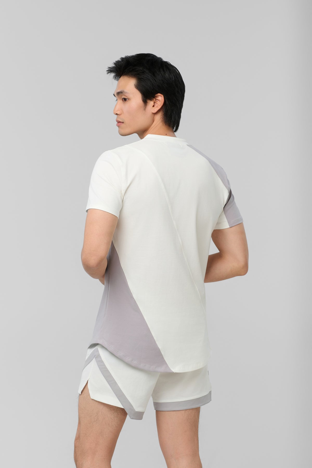 Kỳ Lân - Asian Activewear Echo Shorts - Chalk