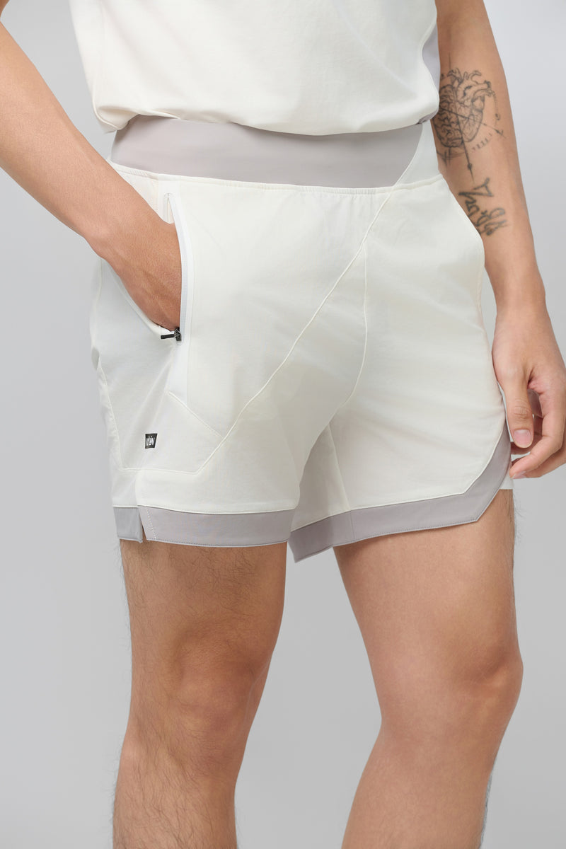 Kỳ Lân - Asian Activewear Echo Shorts - Chalk