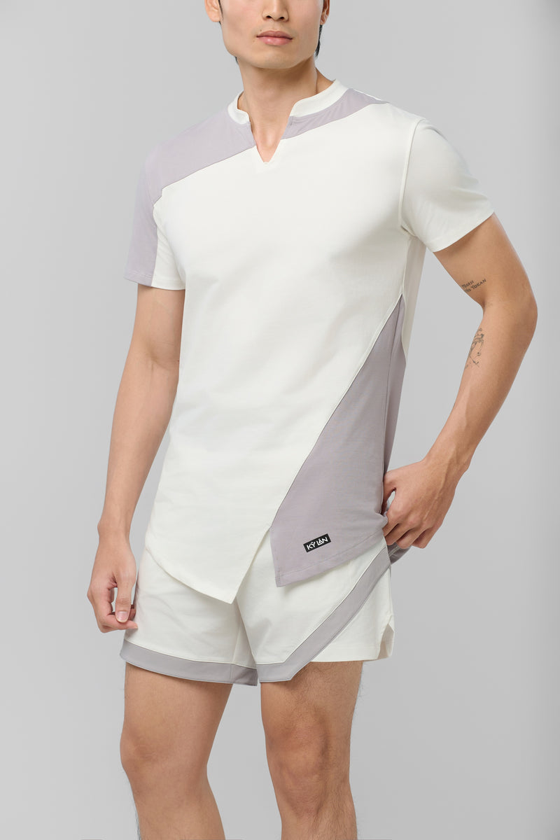 Kỳ Lân - Asian Activewear Echo Shorts - Chalk