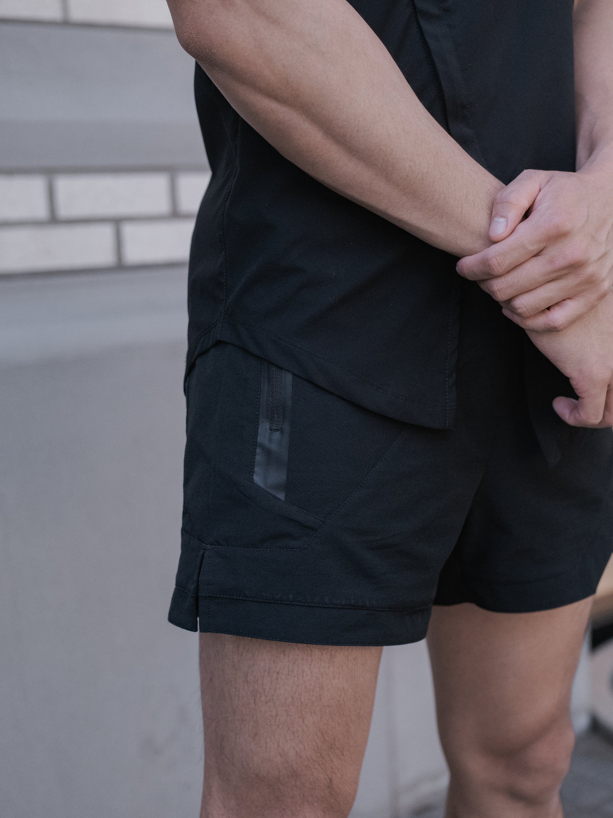 Kỳ Lân - Asian Activewear Echo Shorts - Cobalt