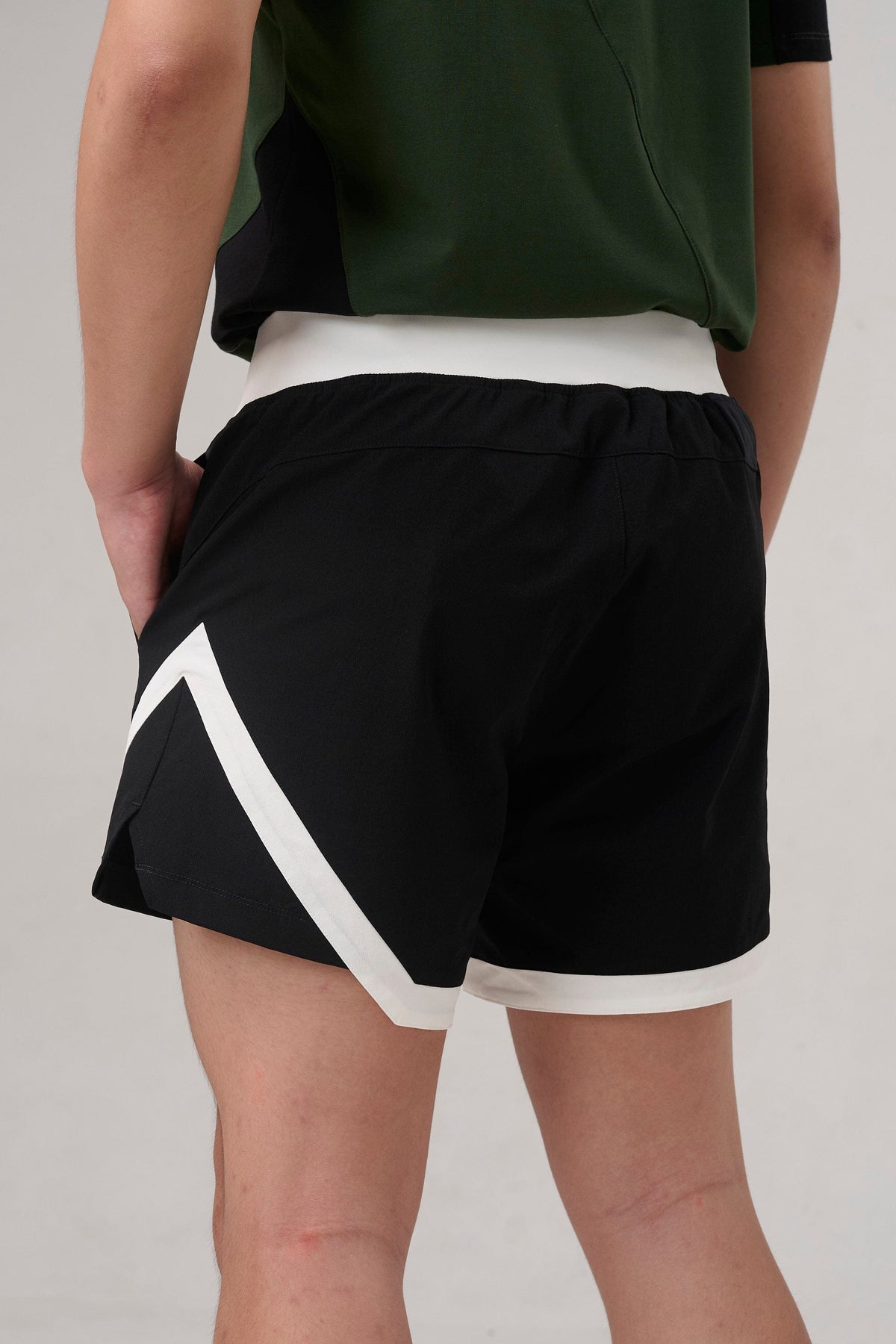 Kỳ Lân - Asian Activewear Echo Shorts - Chalk