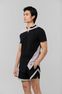 Kỳ Lân - Asian Activewear Echo Shorts - Obsidian