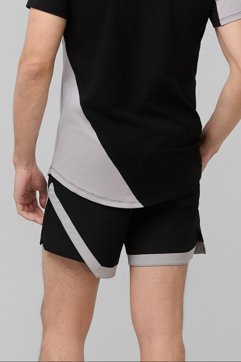 Kỳ Lân - Asian Activewear Echo Shorts - Obsidian