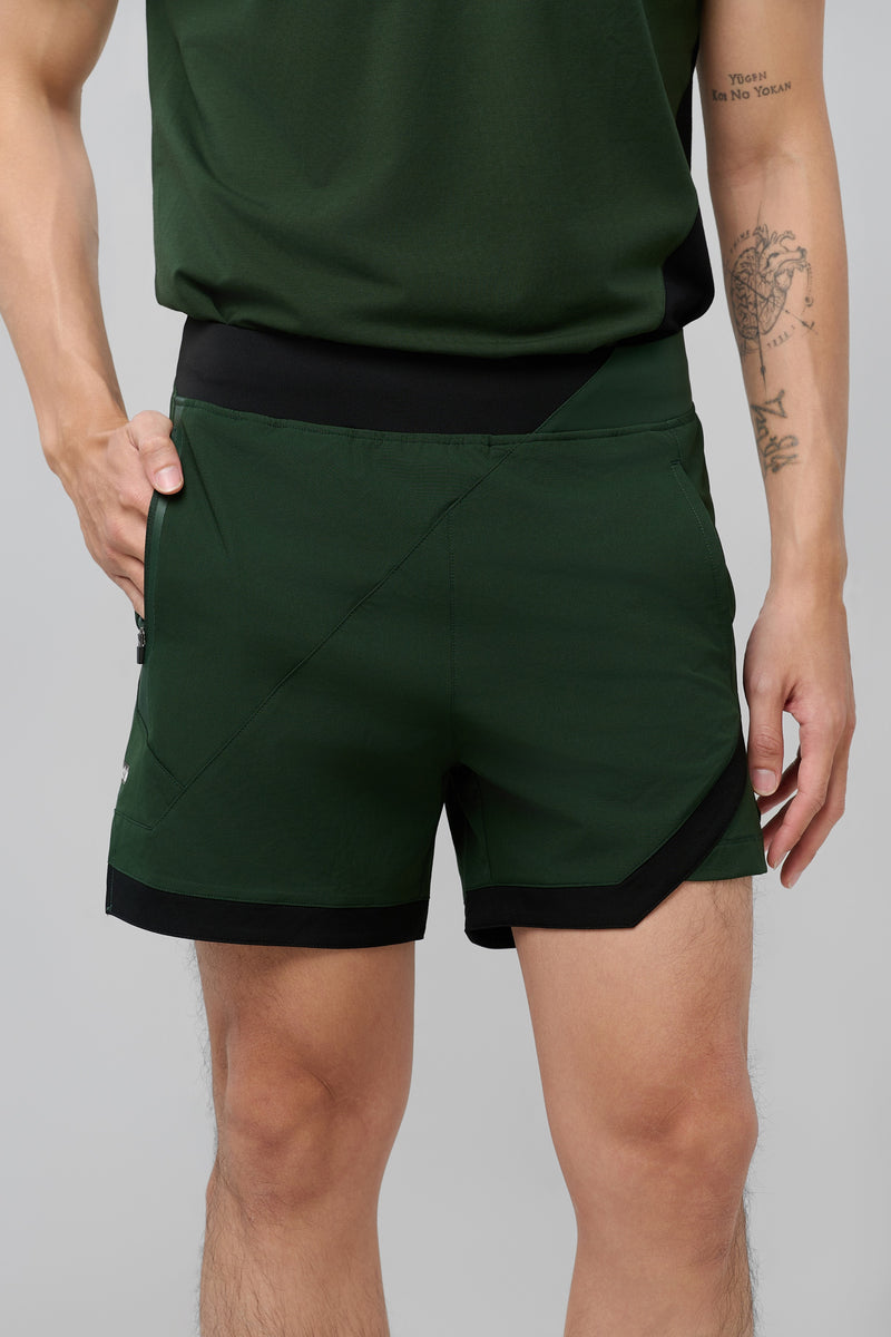 Kỳ Lân - Asian Activewear Echo Shorts - Serpentine