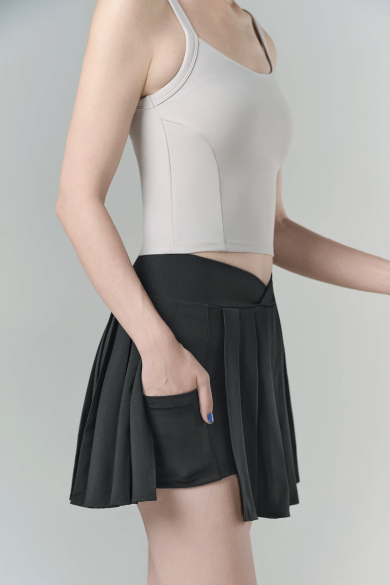Kỳ Lân - Asian Activewear Harmony Skort - Iris