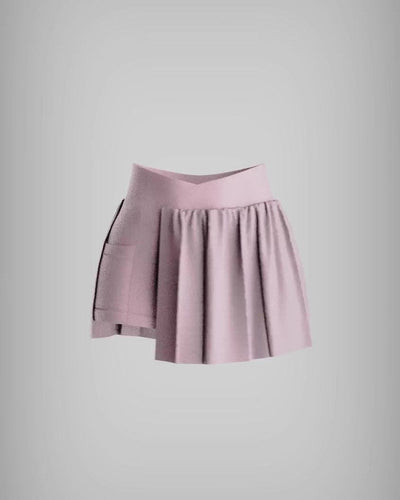 Kỳ Lân - Asian Activewear Harmony Skort - Blossom