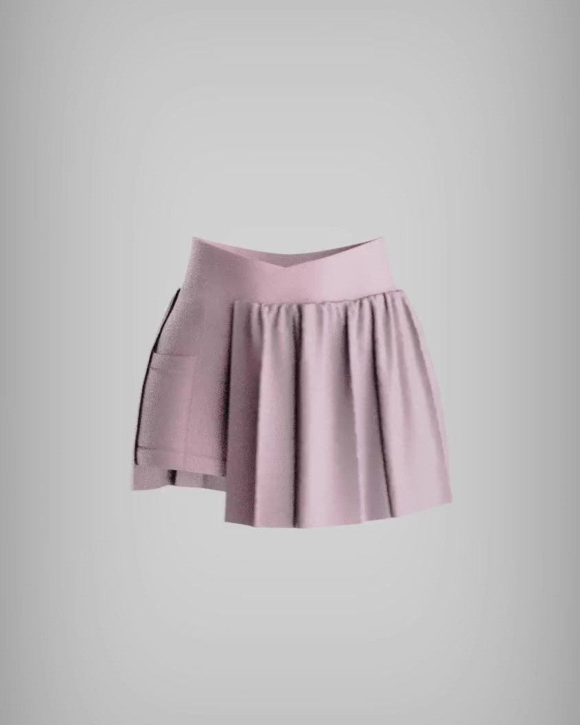Kỳ Lân - Asian Activewear Harmony Skort - Blossom