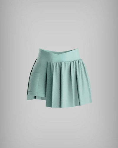 Kỳ Lân - Asian Activewear Harmony Skort - Mint