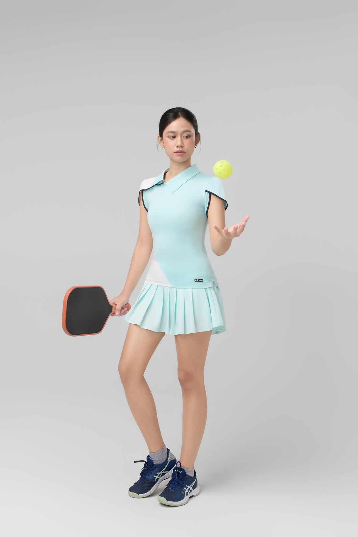 Kỳ Lân - Asian Activewear Harmony Skort - Mint