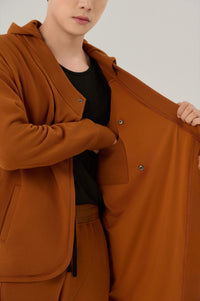 Kỳ Lân - Asian Activewear Hoodie Iron Vow Hoodie - Amber