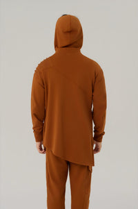Kỳ Lân - Asian Activewear Hoodie Iron Vow Hoodie - Amber