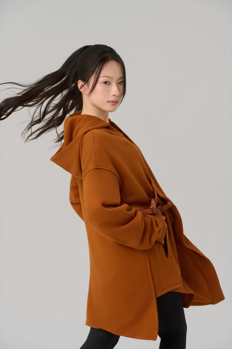 Kỳ Lân - Asian Activewear Hoodie Iron Vow Hoodie - Amber