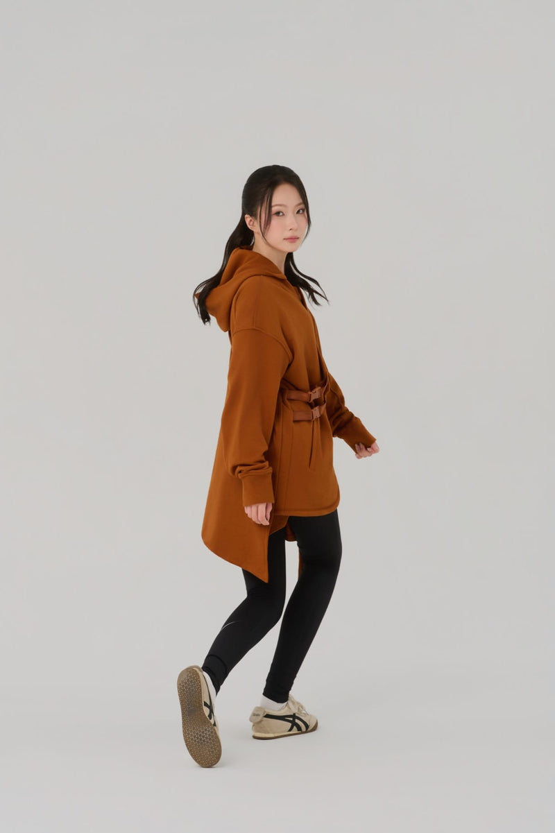 Kỳ Lân - Asian Activewear Hoodie Iron Vow Hoodie - Amber