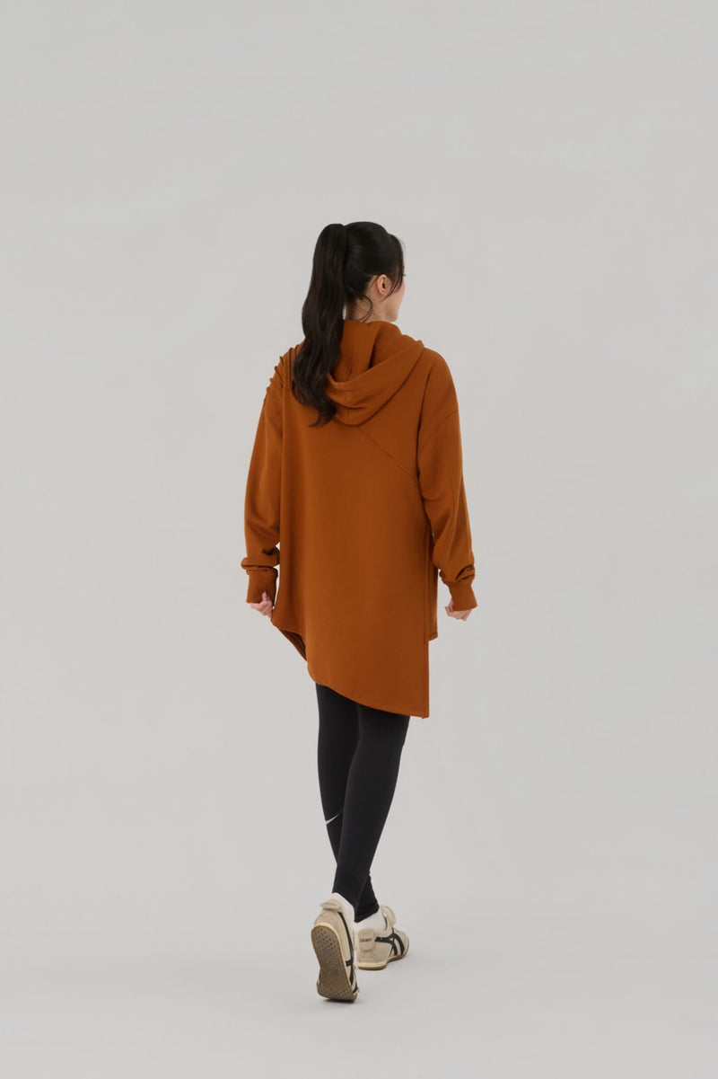 Kỳ Lân - Asian Activewear Hoodie Iron Vow Hoodie - Amber