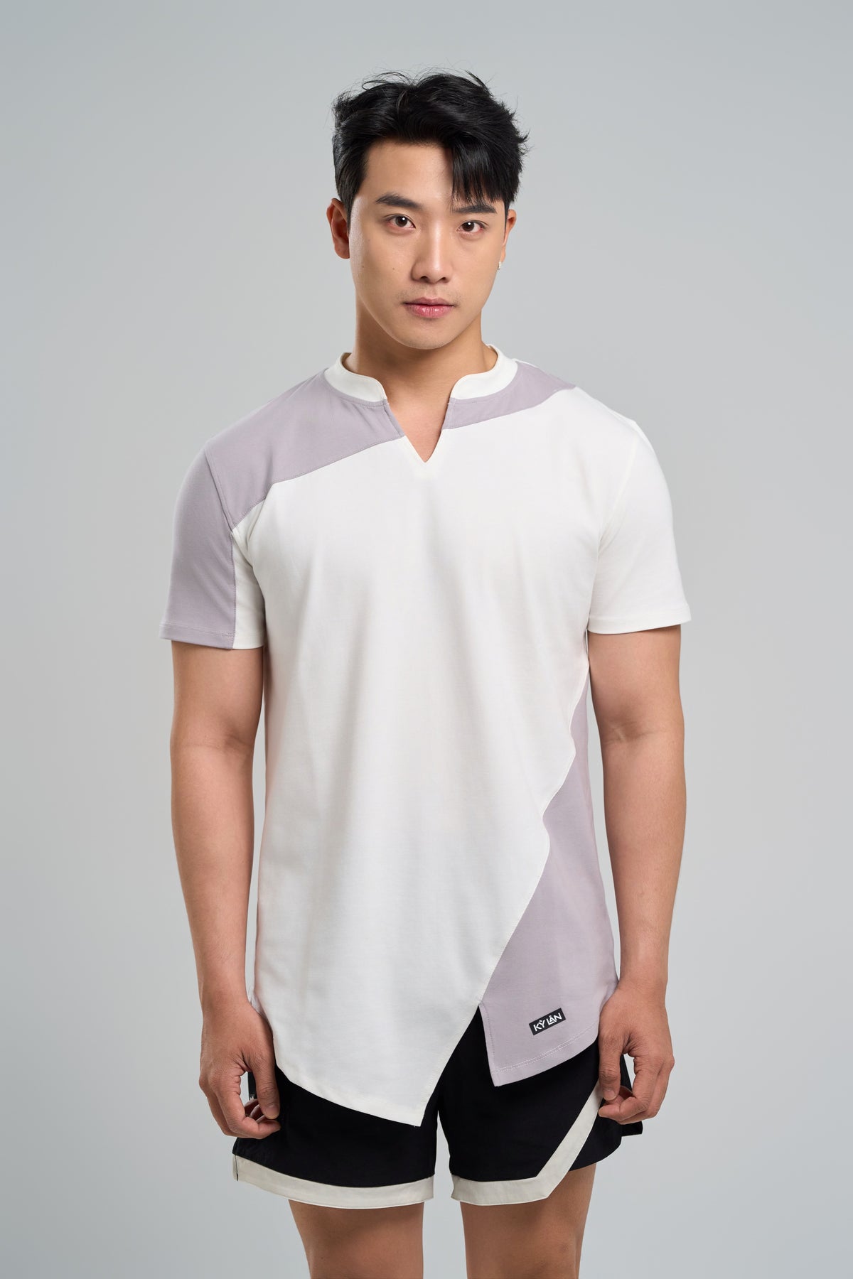 Kỳ Lân - Asian Activewear Momentum T-Shirt - Chalk