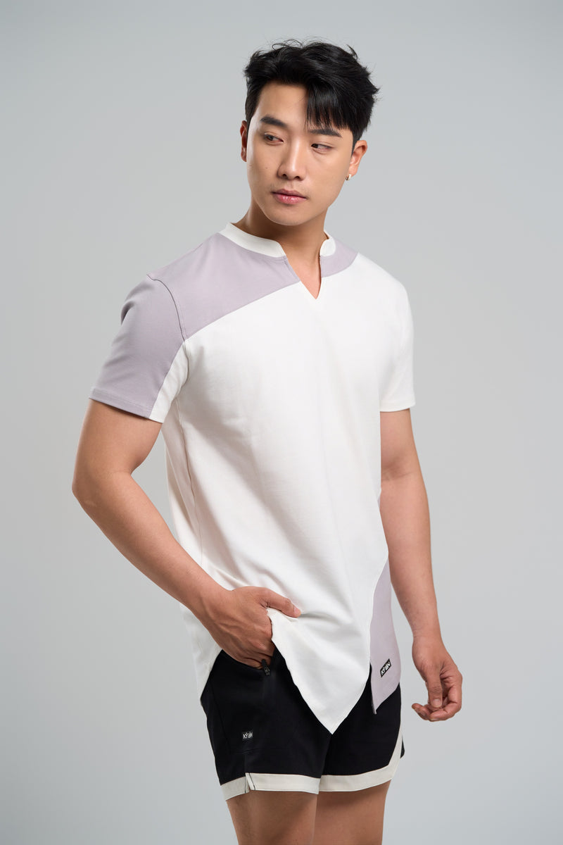 Kỳ Lân - Asian Activewear Momentum T-Shirt - Chalk