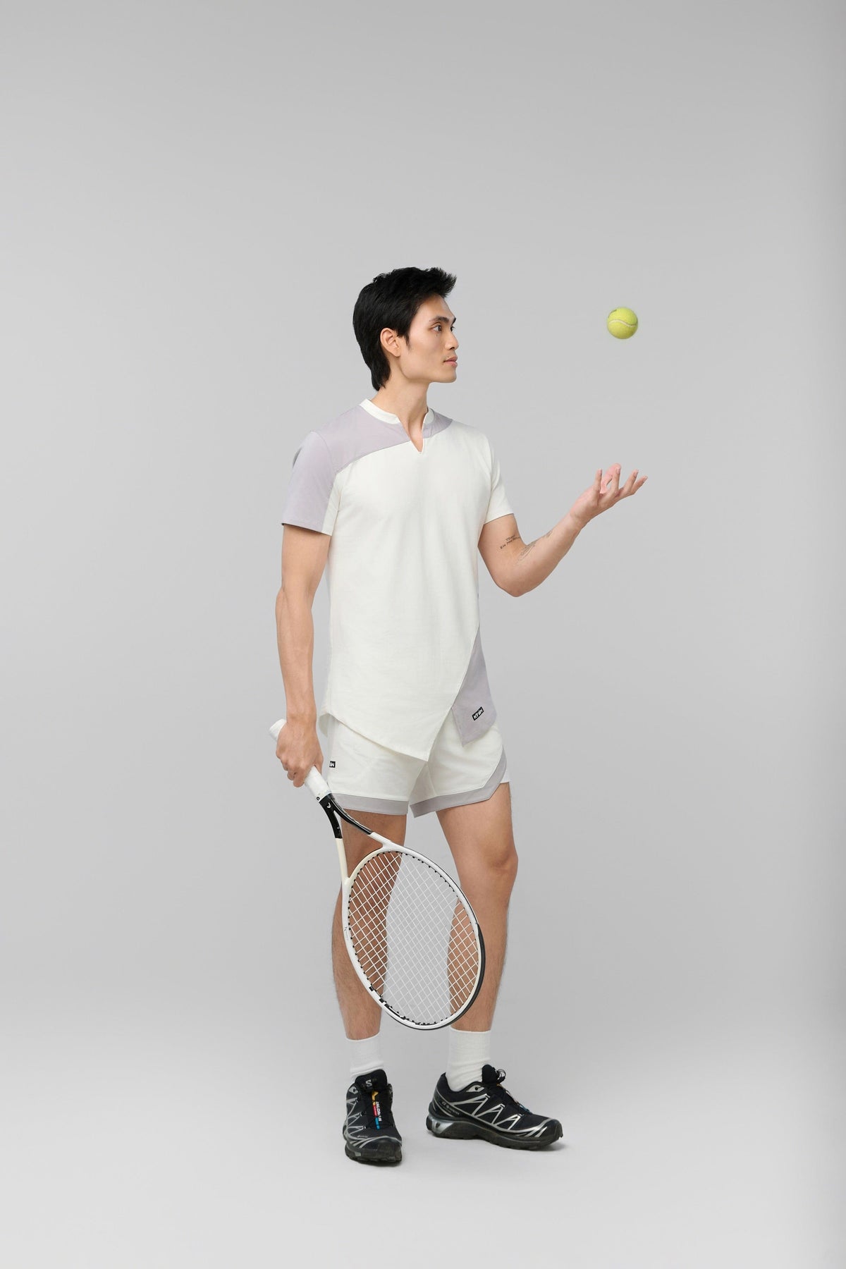 Kỳ Lân - Asian Activewear Momentum T-Shirt - Chalk