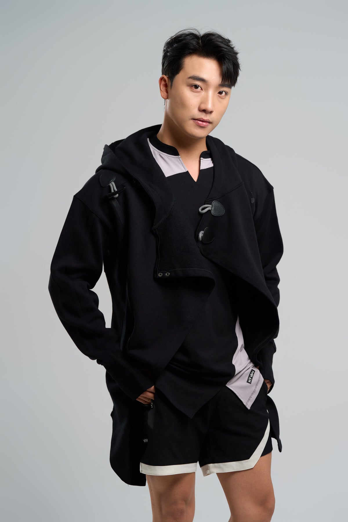 Kỳ Lân - Asian Activewear Momentum T-Shirt - Obsidian
