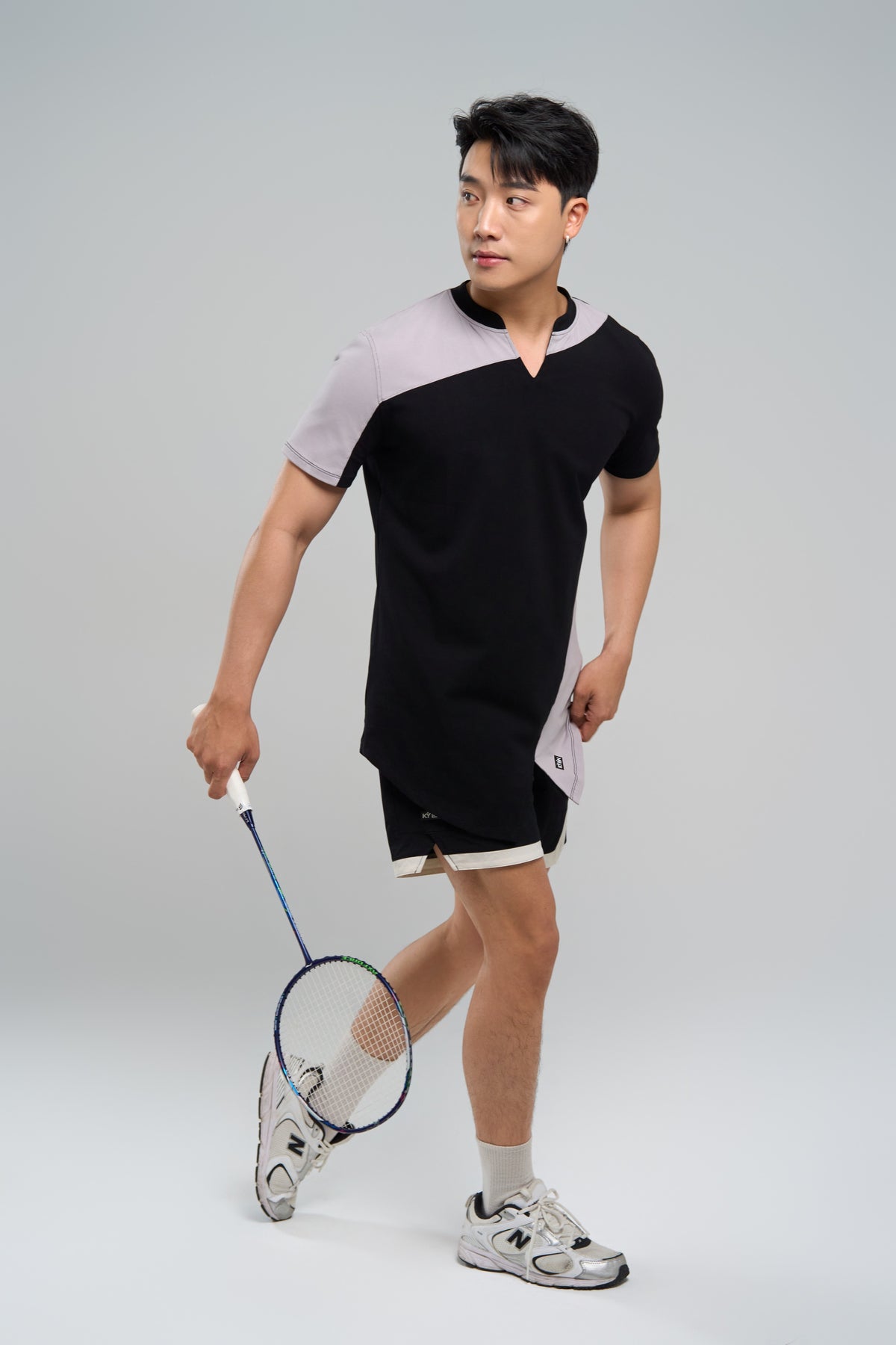 Kỳ Lân - Asian Activewear Momentum T-Shirt - Obsidian