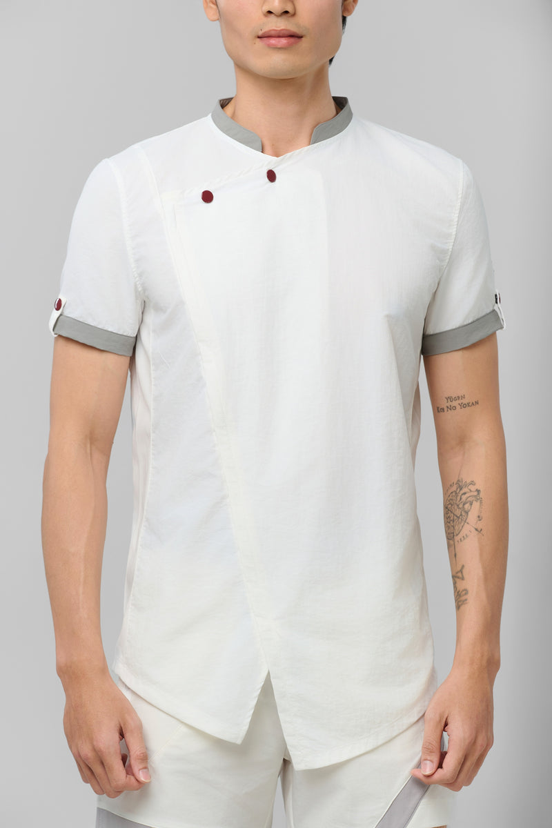 Kỳ Lân - Asian Activewear Origin Polo Shirt - Chalk