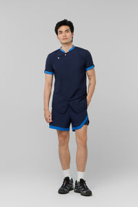 Kỳ Lân - Asian Activewear Origin Polo Shirt - Cobalt