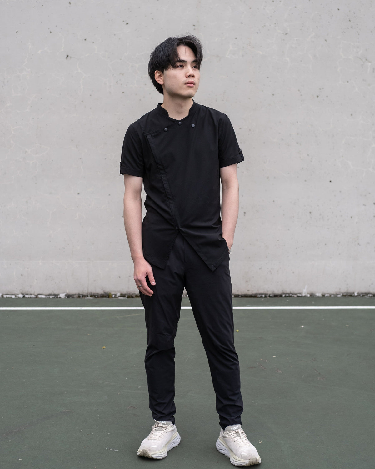 Kỳ Lân - Asian Activewear Origin Polo Shirt - Obsidian