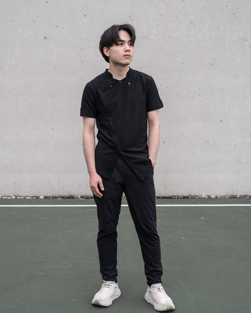 Kỳ Lân - Asian Activewear Origin Polo Shirt - Obsidian