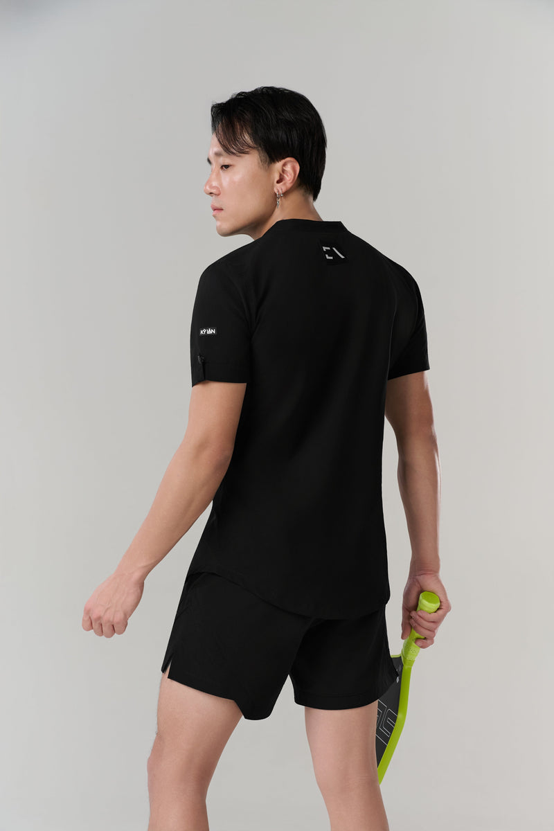 Kỳ Lân - Asian Activewear Origin Polo Shirt - Cobalt