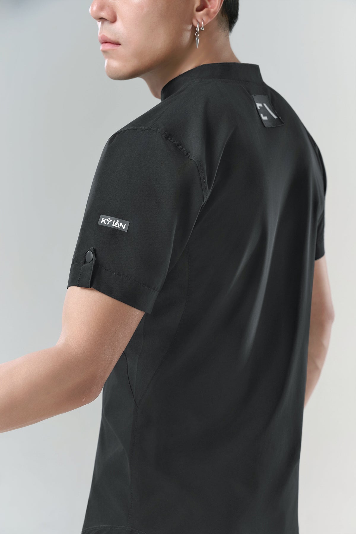 Kỳ Lân - Asian Activewear Origin Polo Shirt - Obsidian