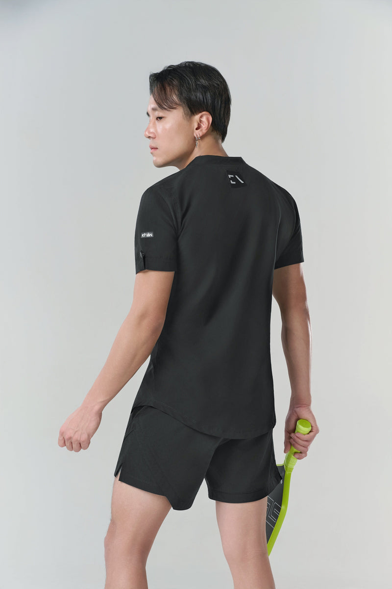 Kỳ Lân - Asian Activewear Origin Polo Shirt - Obsidian