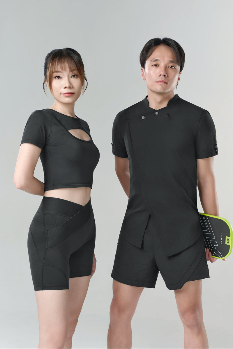 Kỳ Lân - Asian Activewear Origin Polo Shirt - Obsidian