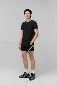Kỳ Lân - Asian Activewear Origin Polo Shirt - Obsidian
