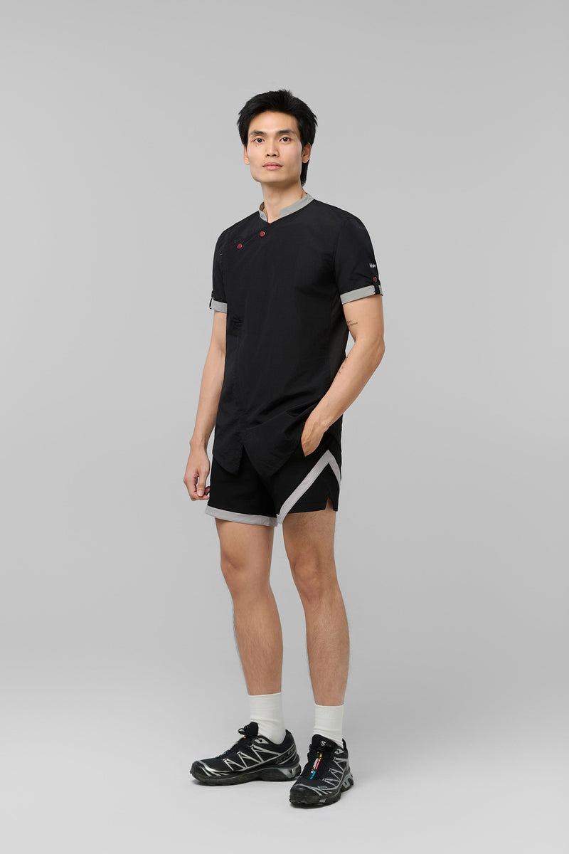 Kỳ Lân - Asian Activewear Origin Polo Shirt - Obsidian