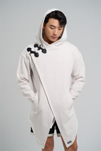 Kỳ Lân - Asian Activewear Sanctuary Hoodie - Chalk Men
