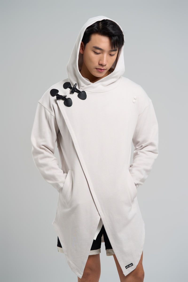 Kỳ Lân - Asian Activewear Sanctuary Hoodie - Chalk Men