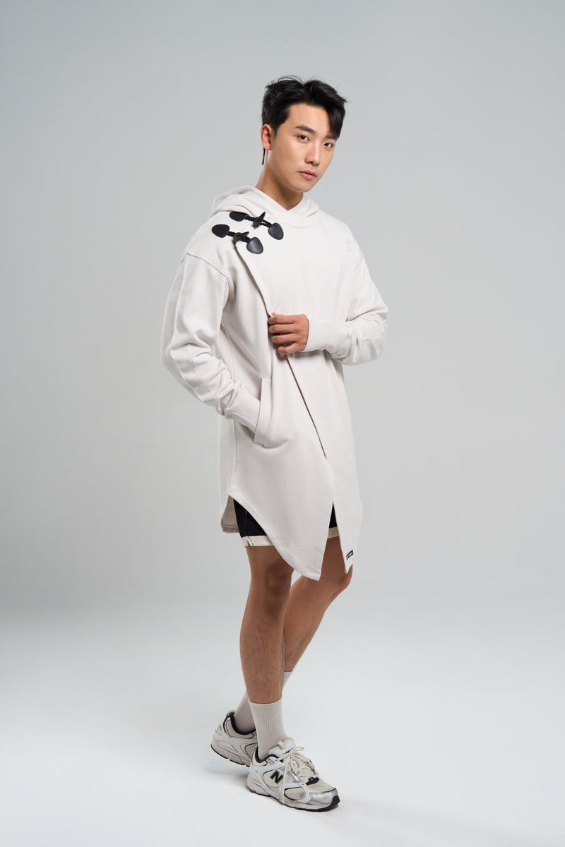 Kỳ Lân - Asian Activewear Sanctuary Hoodie - Chalk Men