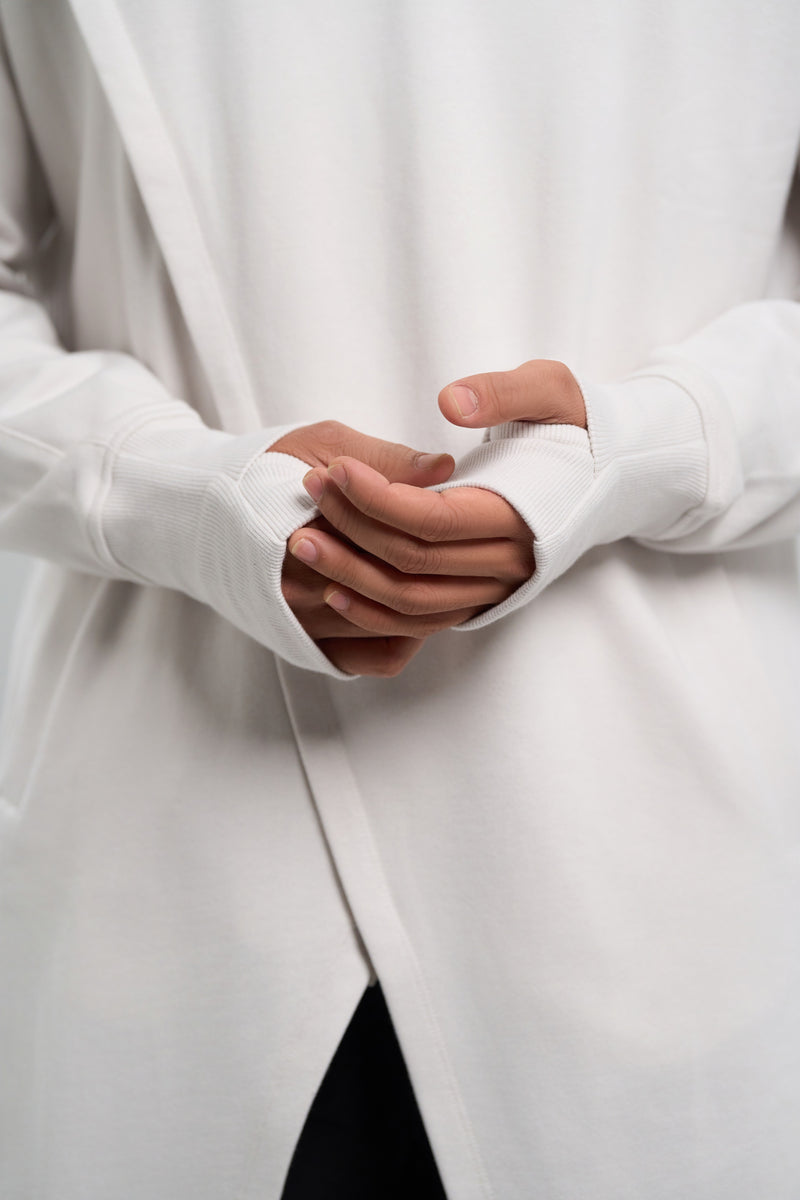 Kỳ Lân - Asian Activewear Sanctuary Hoodie - Chalk Men