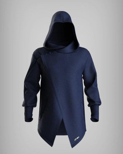 Kỳ Lân - Asian Activewear Sanctuary Hoodie - Cobalt