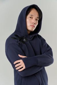 Kỳ Lân - Asian Activewear Sanctuary Hoodie - Cobalt - Men
