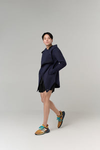 Kỳ Lân - Asian Activewear Sanctuary Hoodie - Cobalt - Men