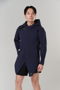 Kỳ Lân - Asian Activewear Sanctuary Hoodie - Cobalt - Men